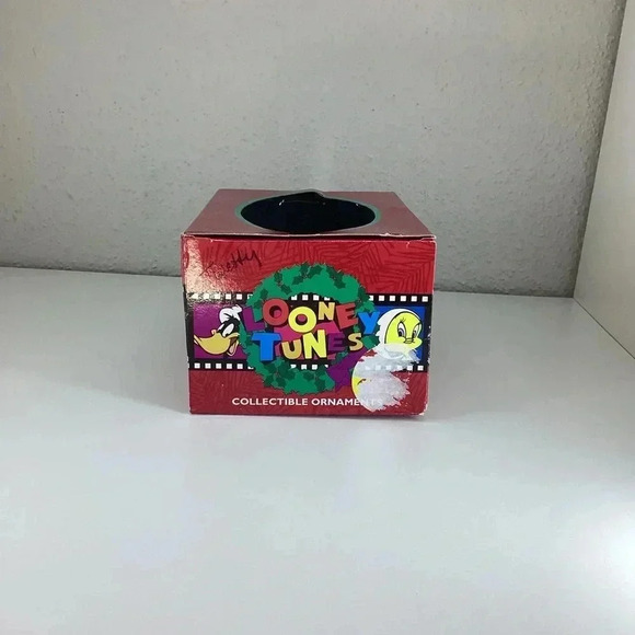 Vintage Looney Tunes Matrix Christmas Ornament Tweety Bird Cage 1996 - Picture 4 of 5